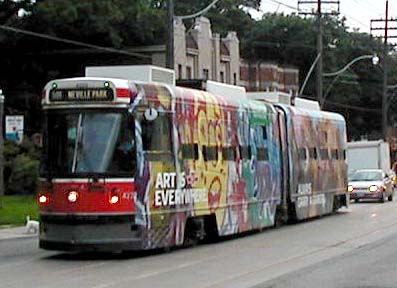 TTC ALRV streetcar